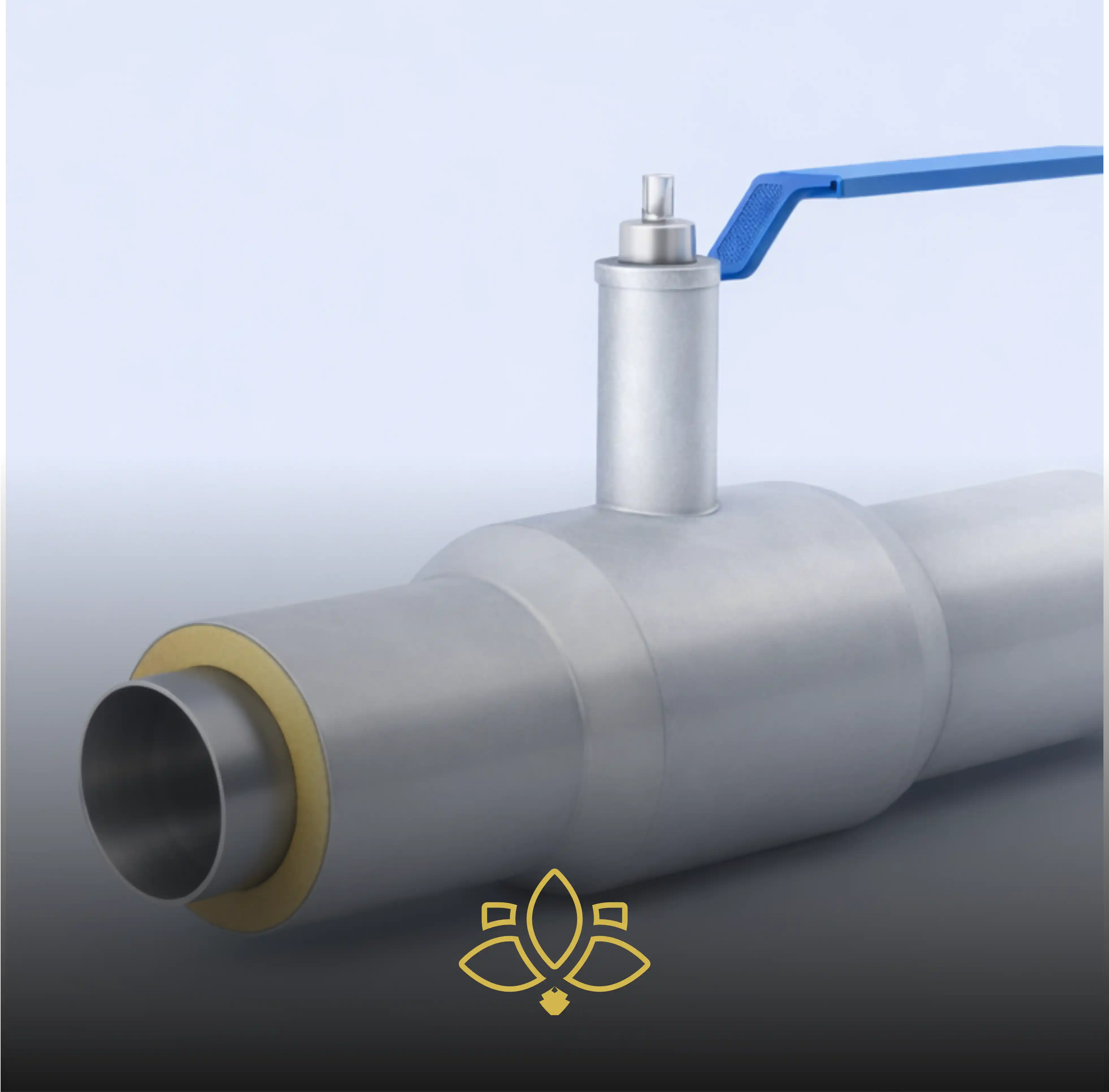 Шаровой кран ППУ-ОЦ