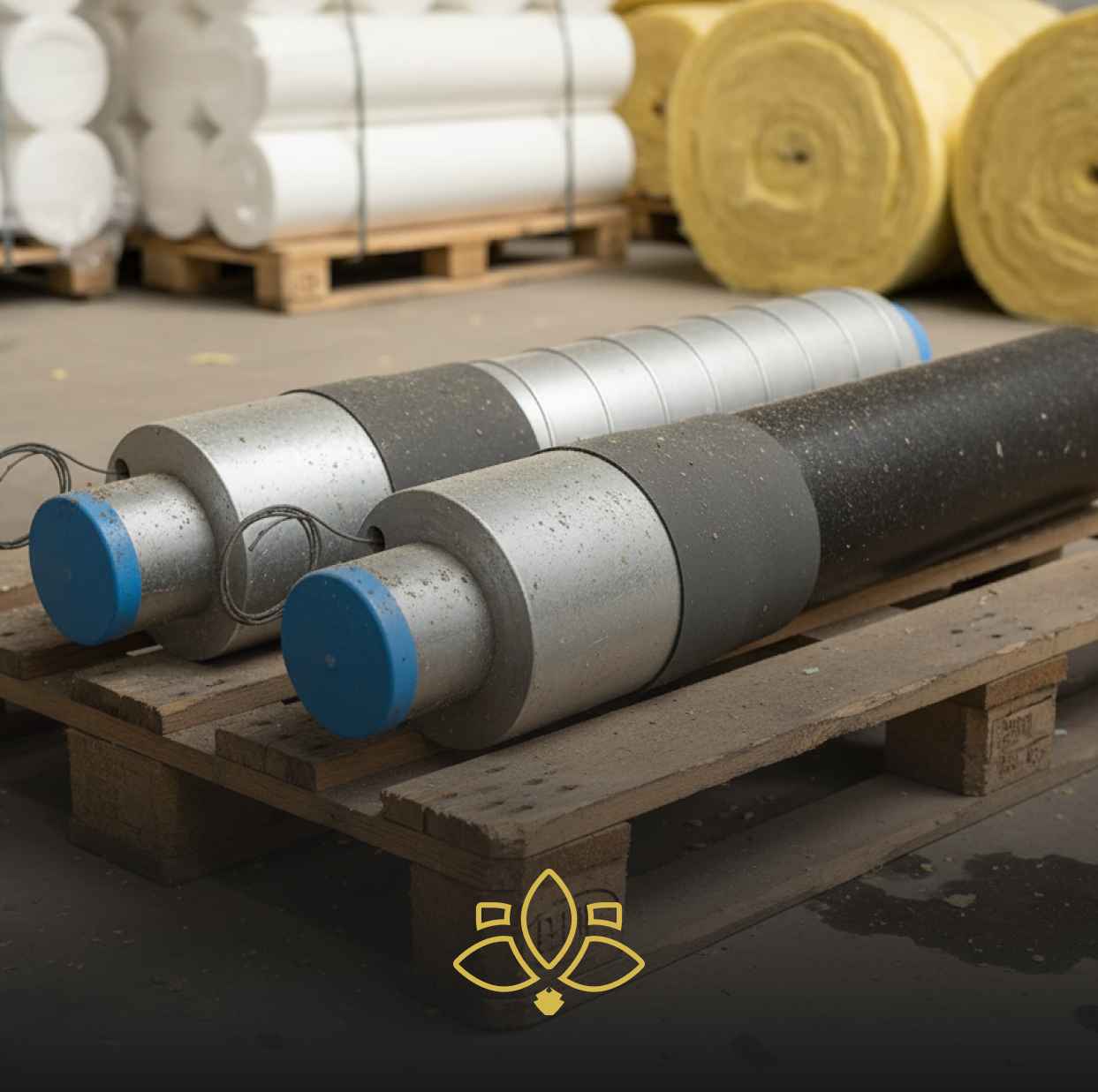 Концевой элемент в ППУ изоляции