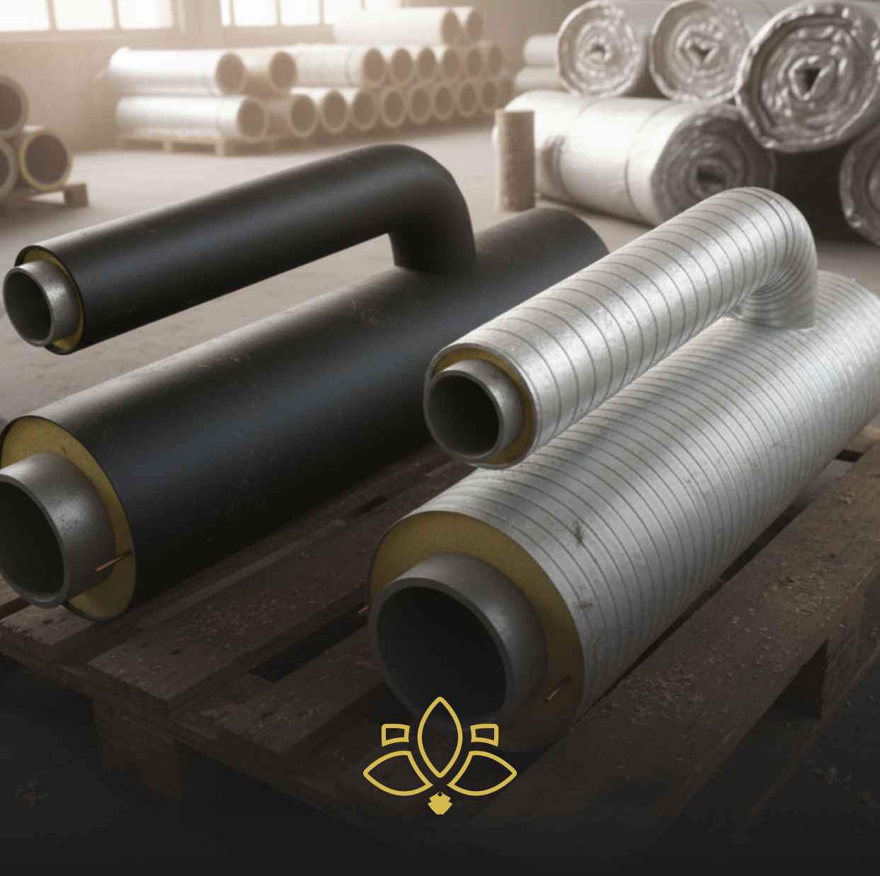 Тройник параллельный в ППУ изоляции